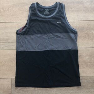 Hurley Tank Top- black/gray- size L